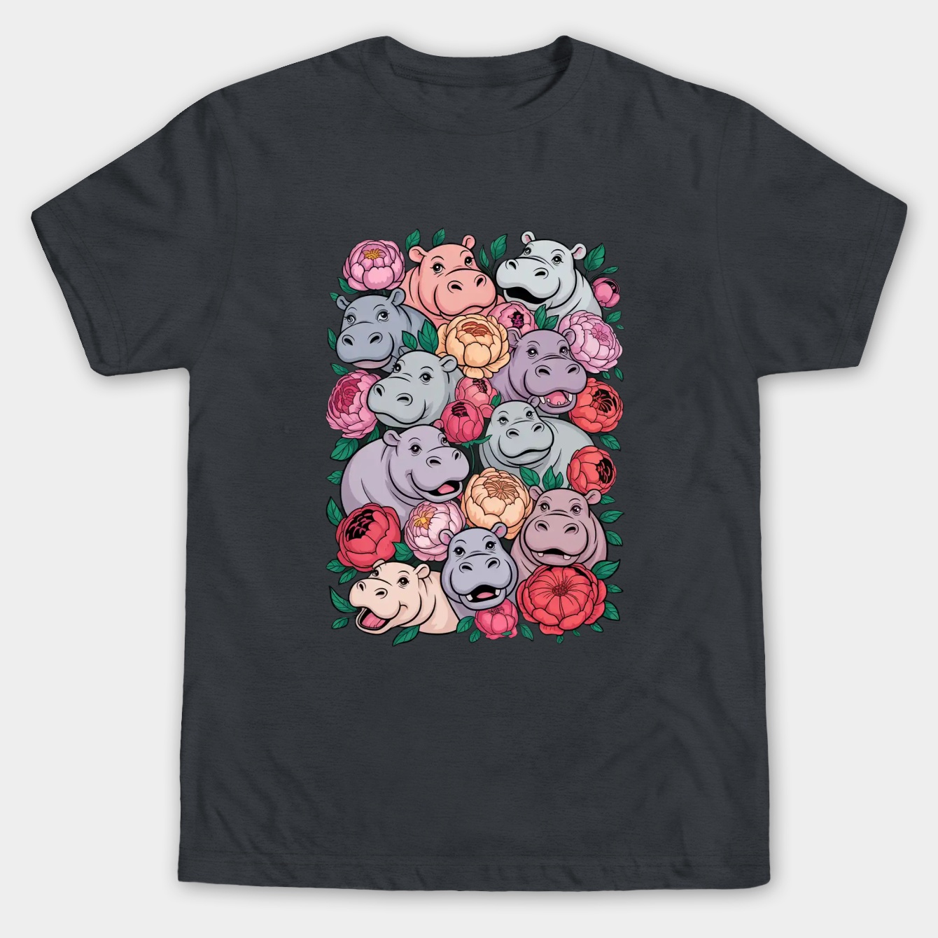 Because Hippo Men's Big & Tall T-shirt