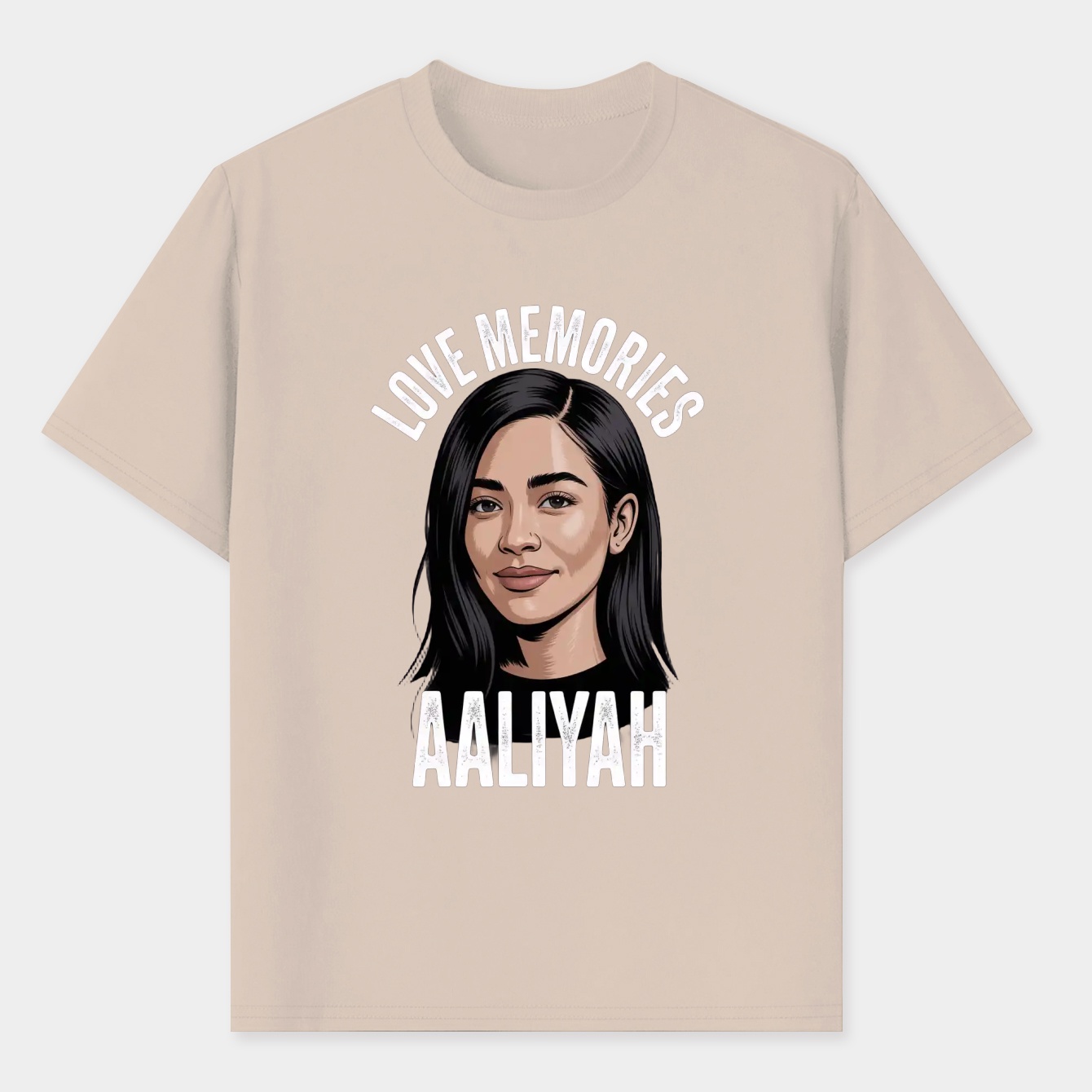 Aaliyah Love Memories Men's T-Shirt