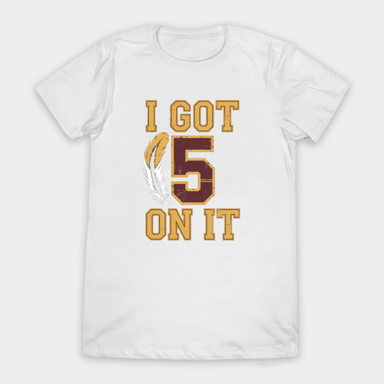 washington commanders got 5 on it Women's T-Shirt