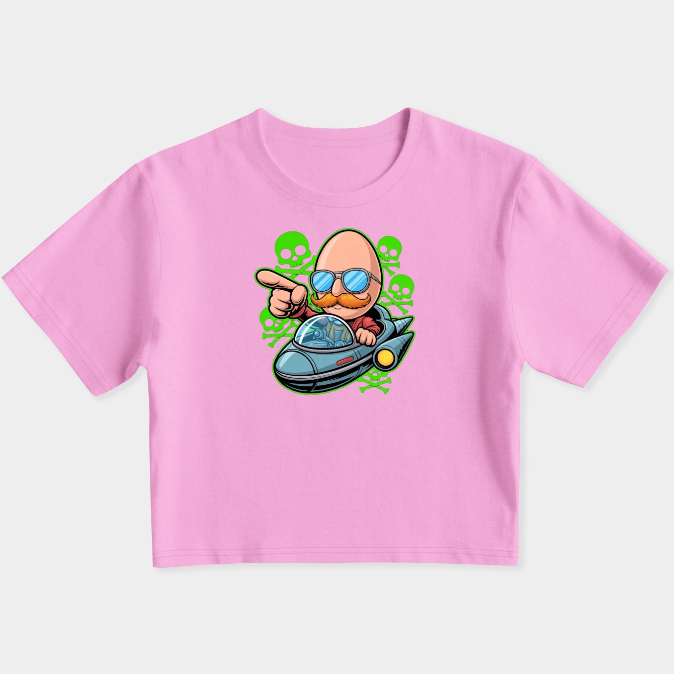 The Eggman Women's Slim Fit Baby Tee