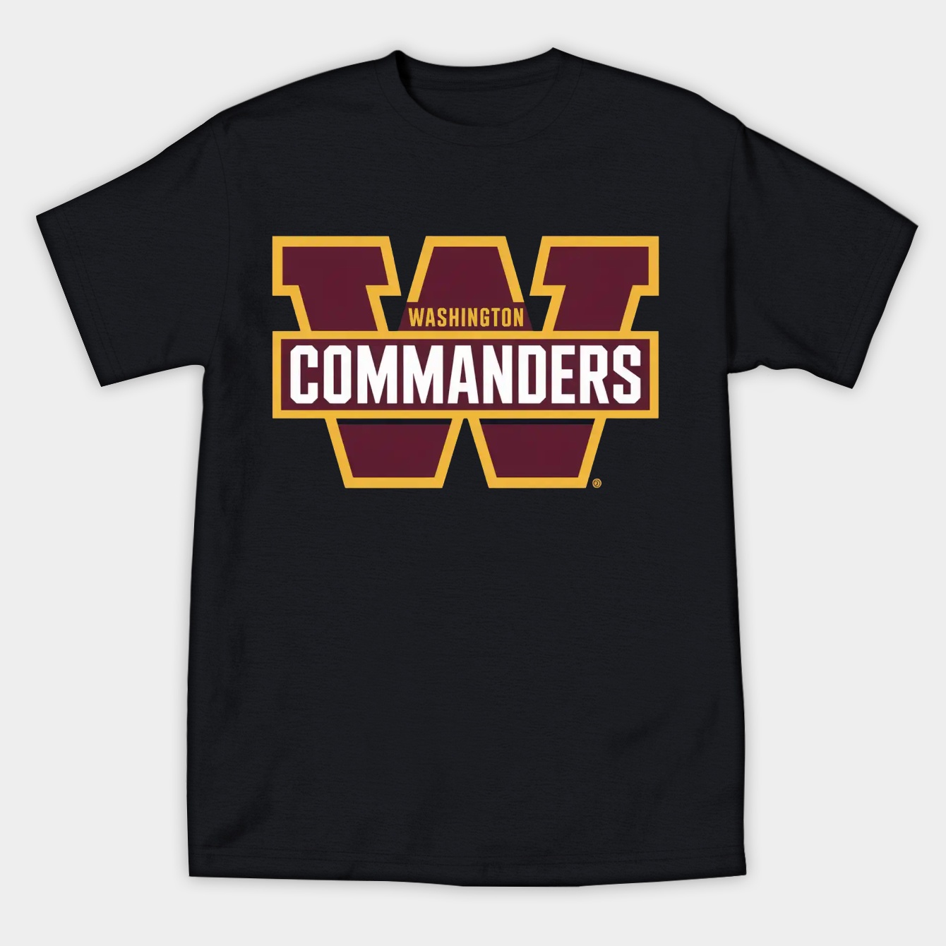 Washington Commanders Logo Women's Athletic Performance T-Shirt