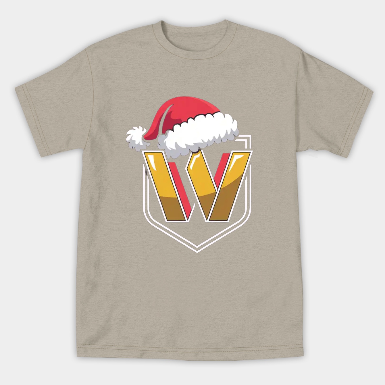 Commander Logo Christmas Women's Athletic Performance T-Shirt