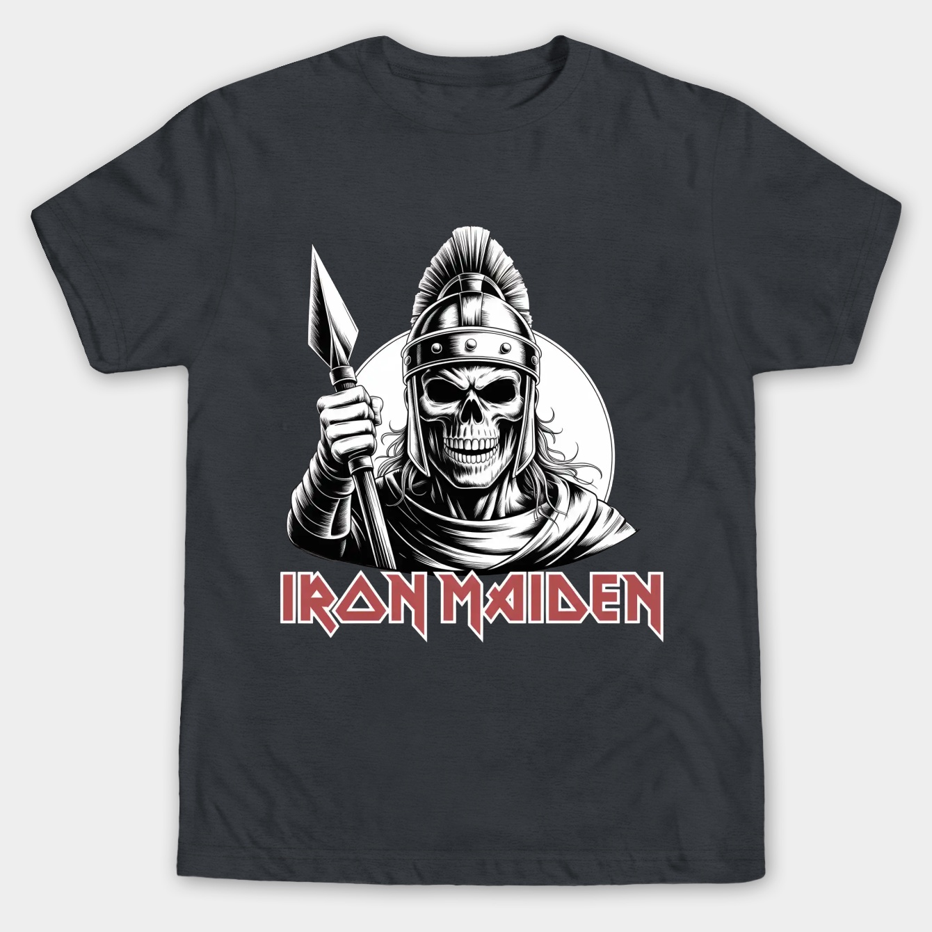 Classic Heavy Metal Skull Warrior