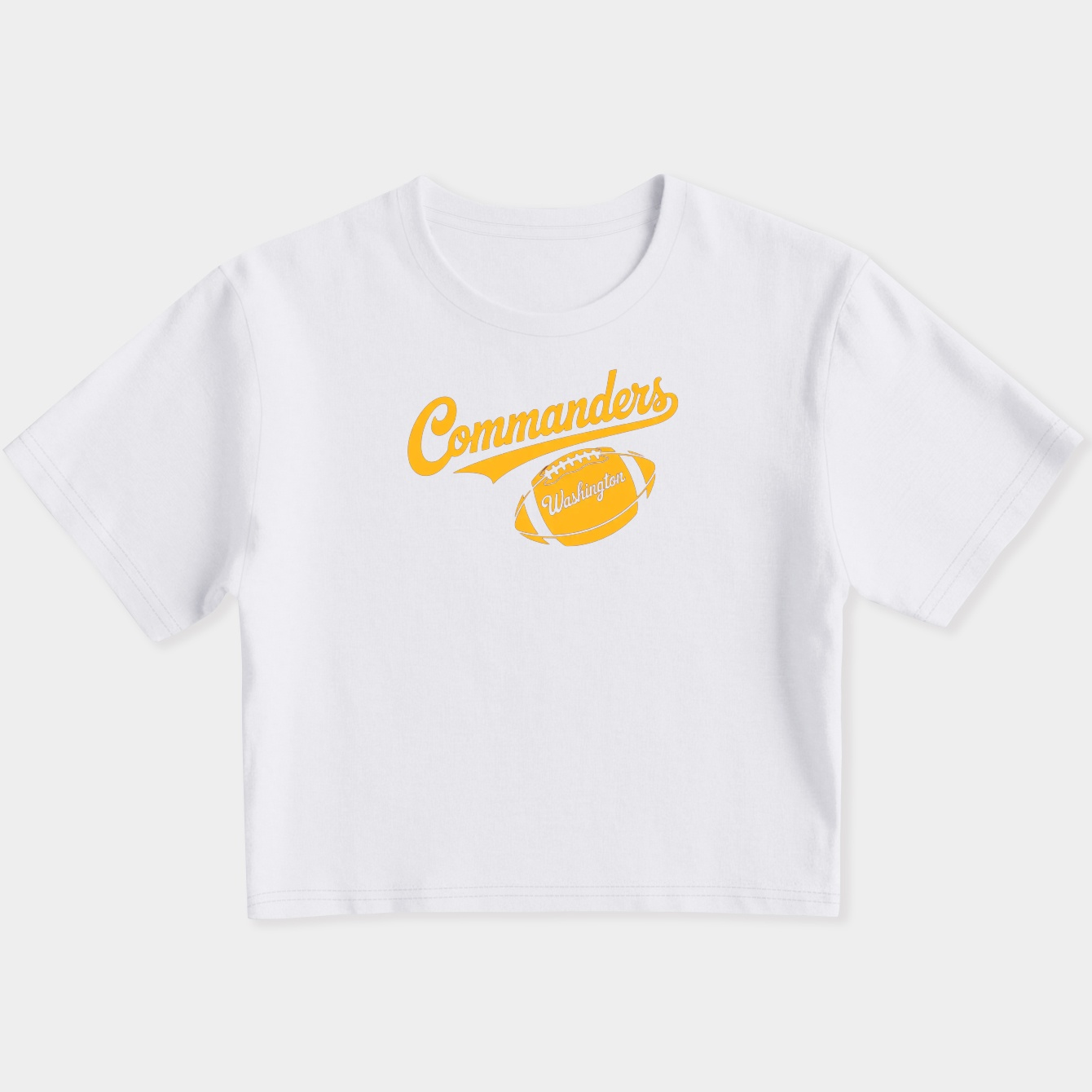 Retro Commanders Washington Women's Slim Fit Baby Tee