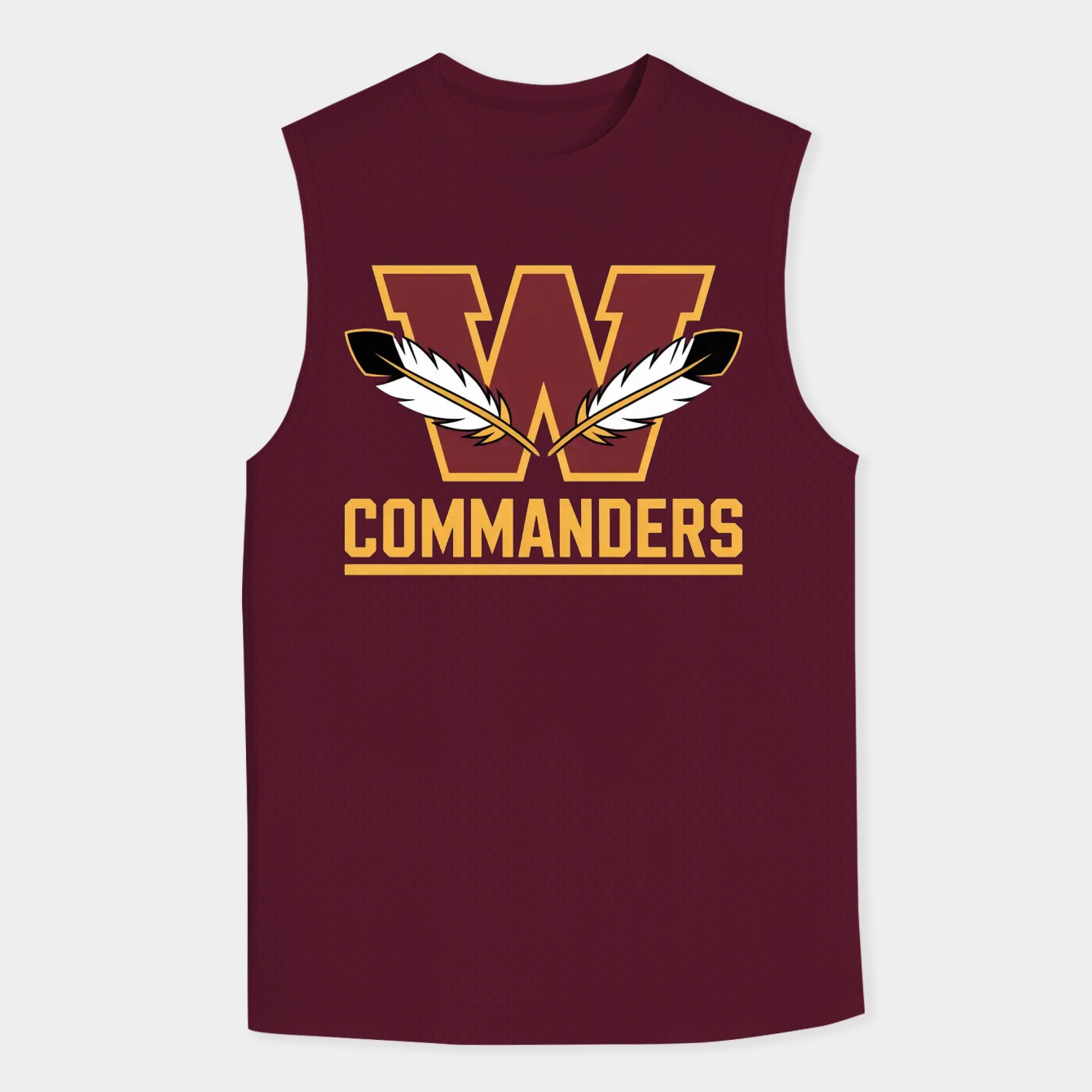washington-commanders team logo Men's Tank Top