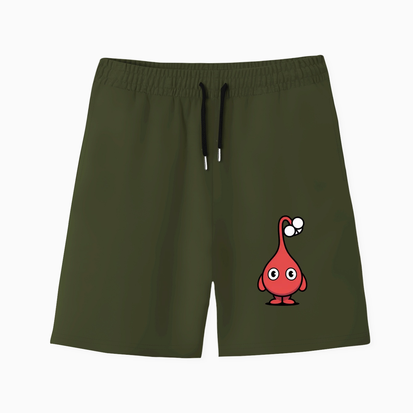Red Pikmin Men's Quick-Dry Athletic Shorts