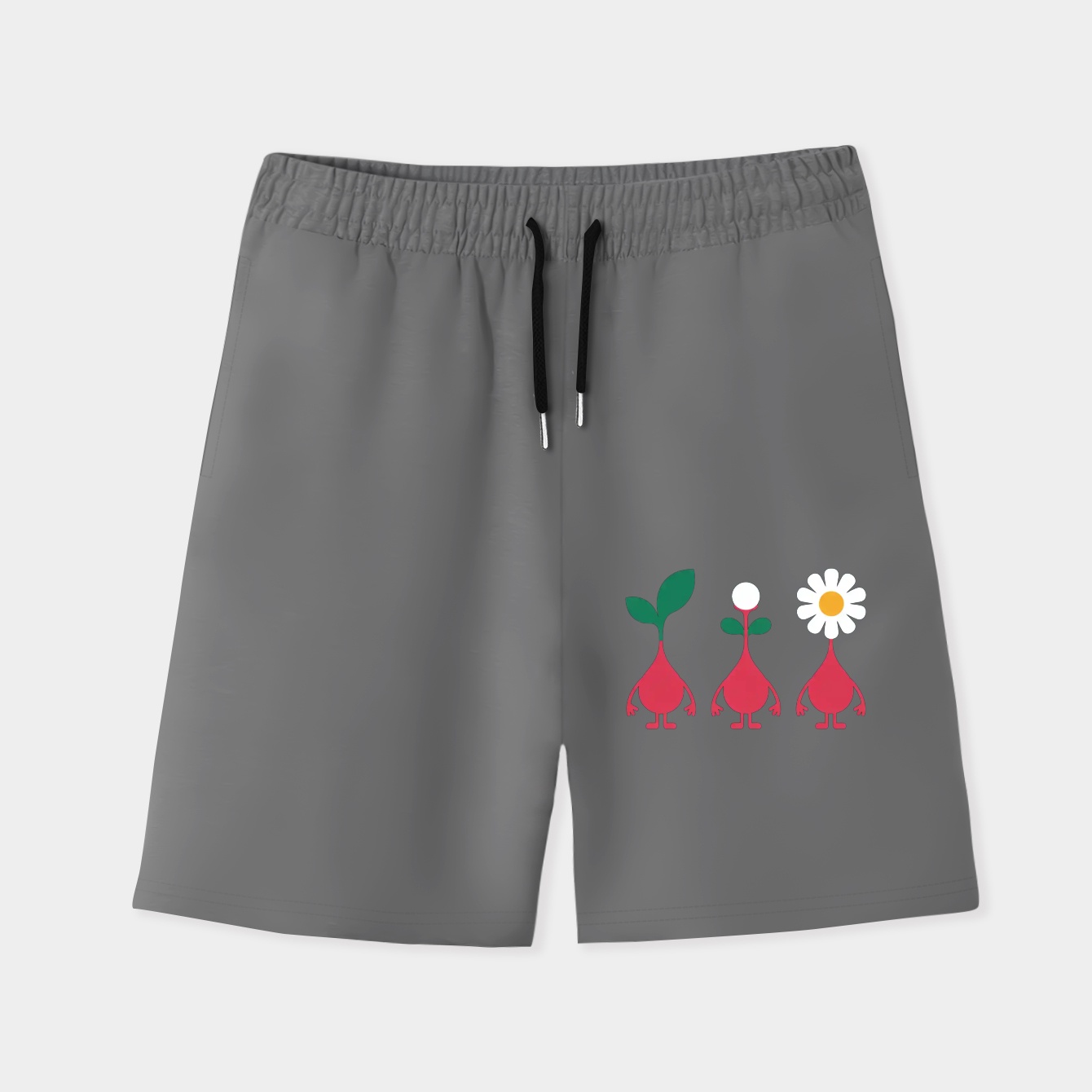 Pikmin Men's Quick-Dry Athletic Shorts