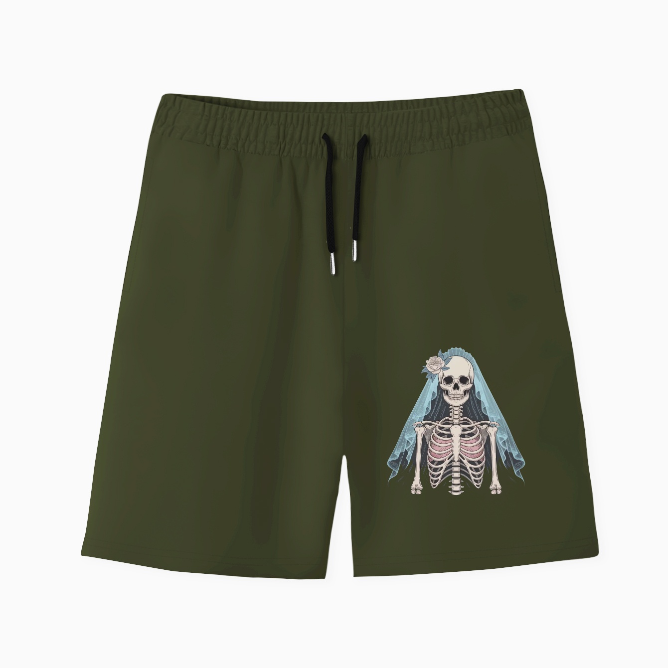 Corpse Bride Men's Quick-Dry Athletic Shorts