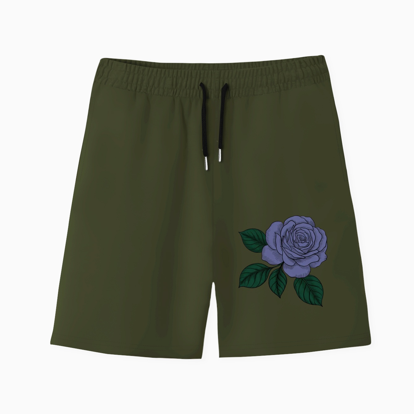 Corpse Bride Roses Men's Quick-Dry Athletic Shorts