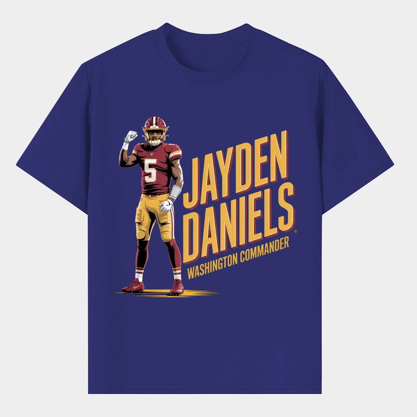 Washington Commanders Jayden Daniels Men's T-Shirt