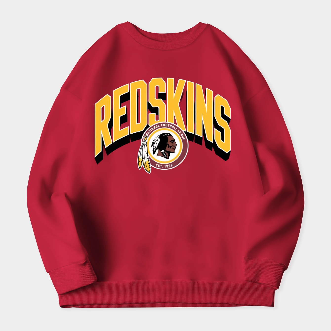 Washington Commanders #76 Women's Plus Size Sweatshirt