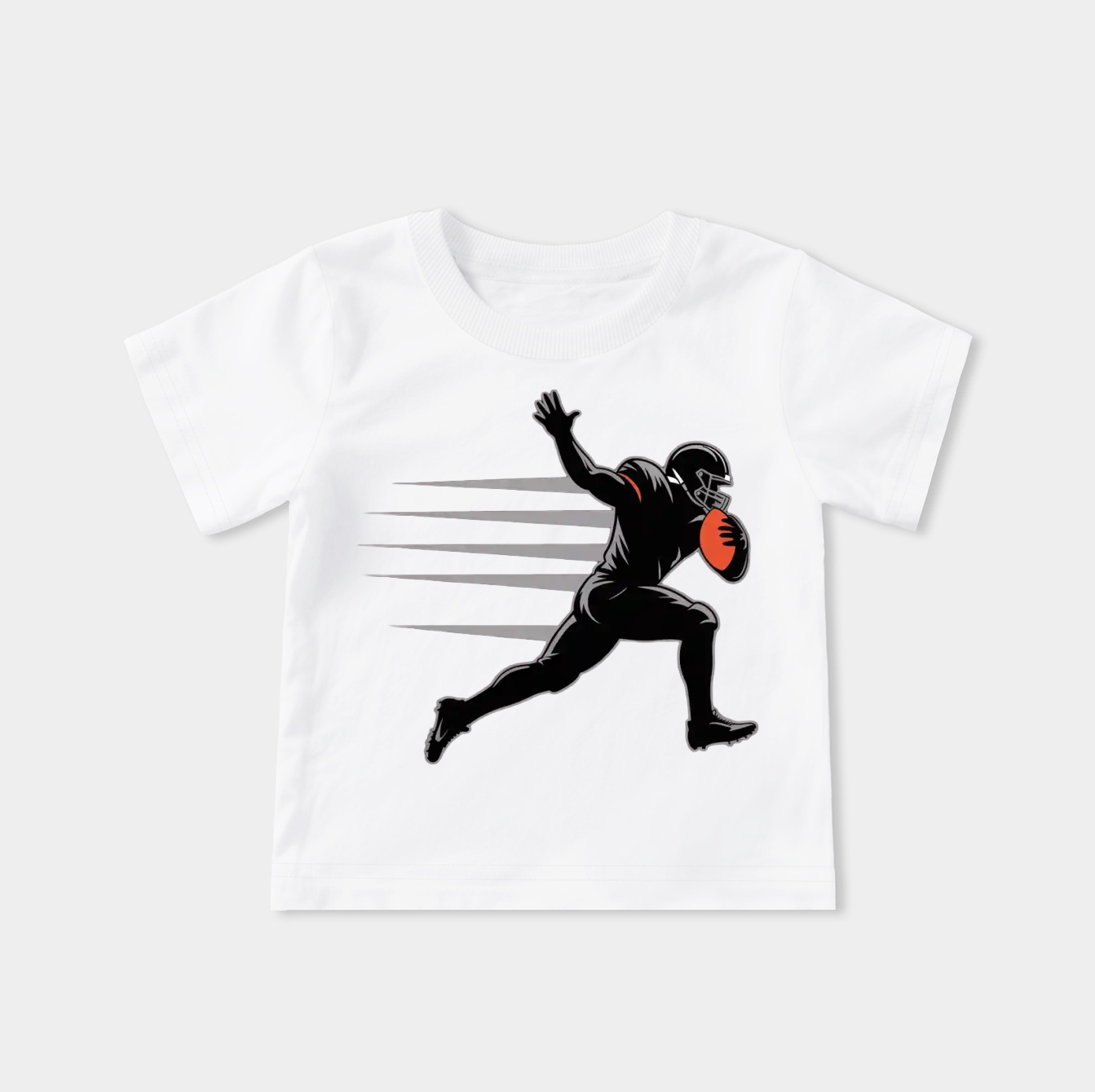 Touchdown Black Silhouette Youth Classic T-Shirt