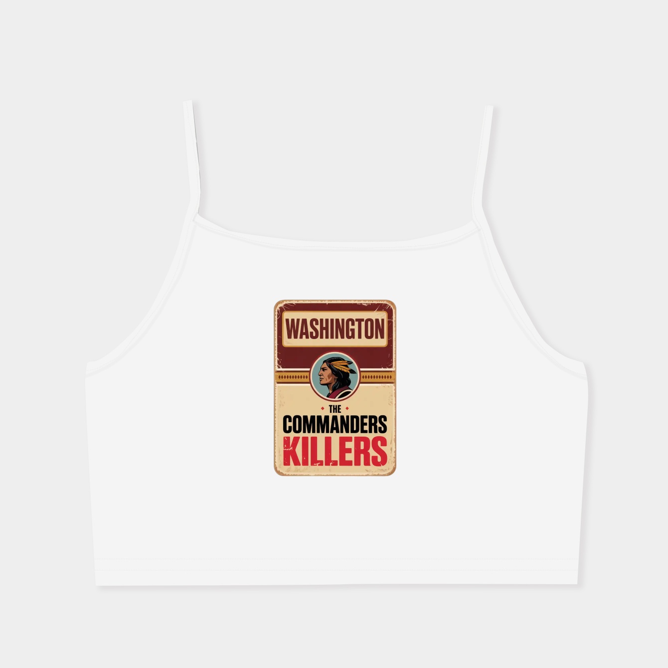 The Commanders Killers Women's  Spaghetti Strap Tank Top