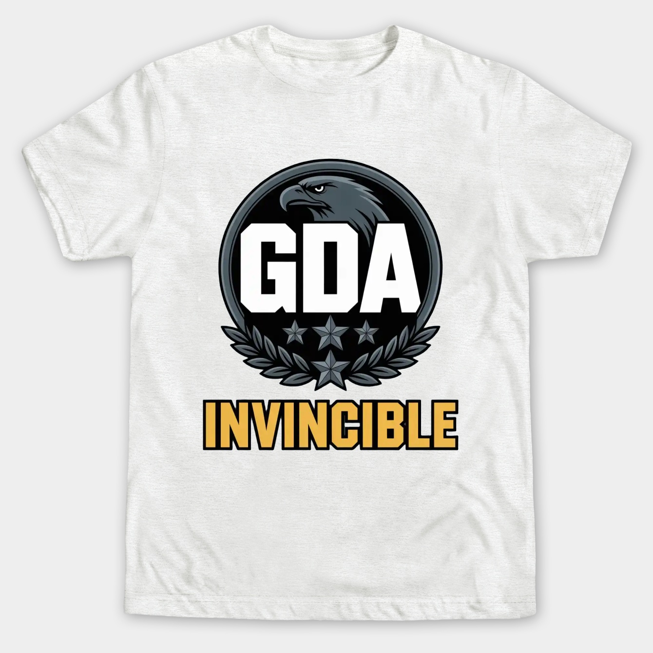 Invincible GDA Logo Men's Big & Tall T-shirt