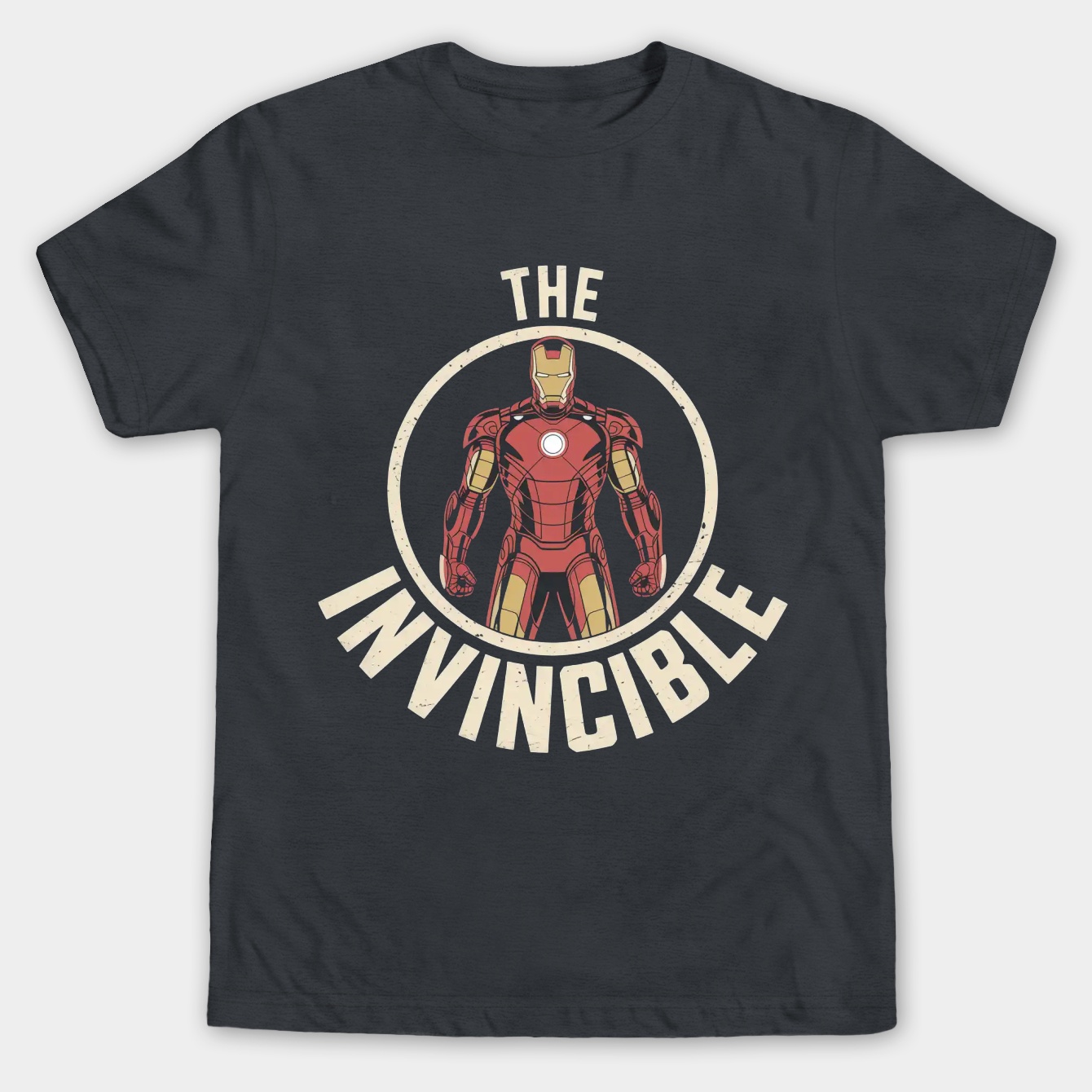 Iron Man The Invincible Men's Big & Tall T-shirt