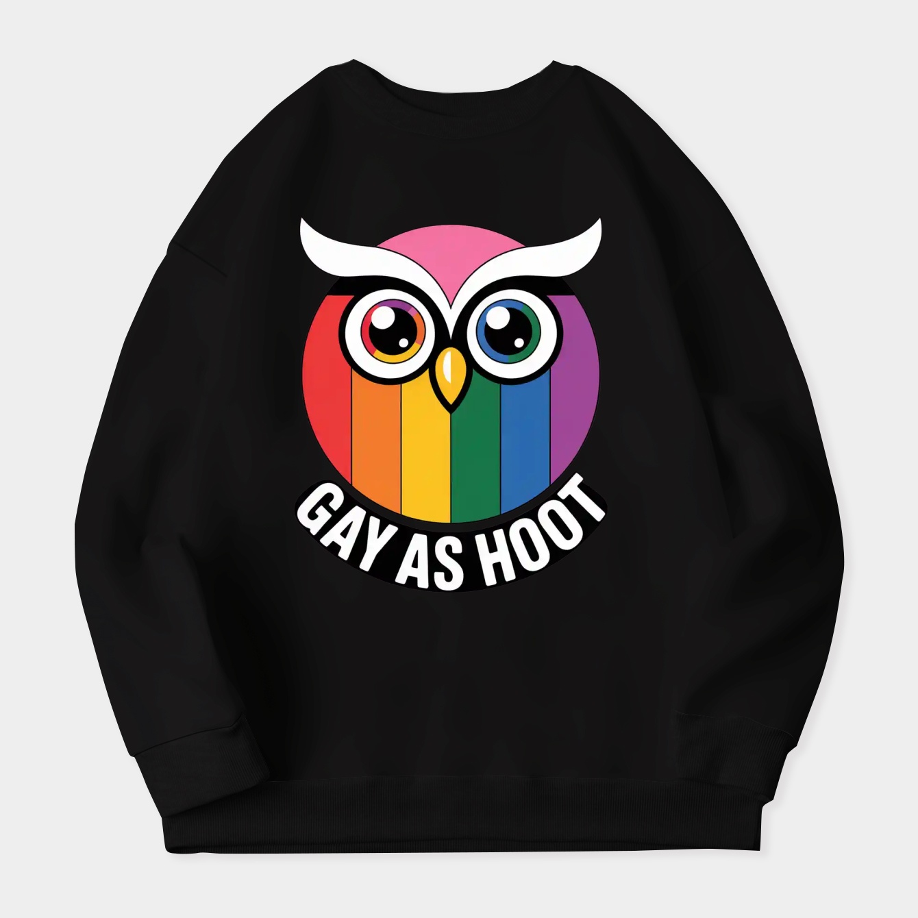 Pride Hooty Women's Crewneck Sweatshirt