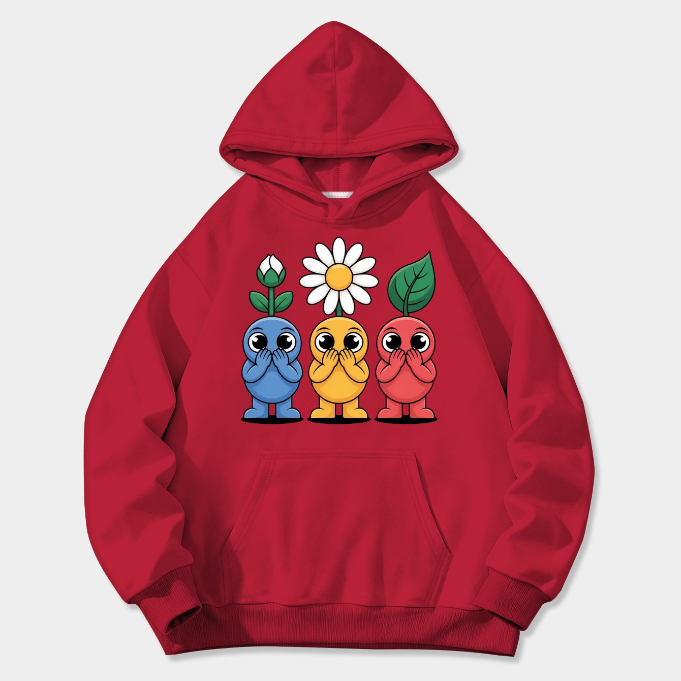 Three wise pikmin Women's Plus Size Hoodie