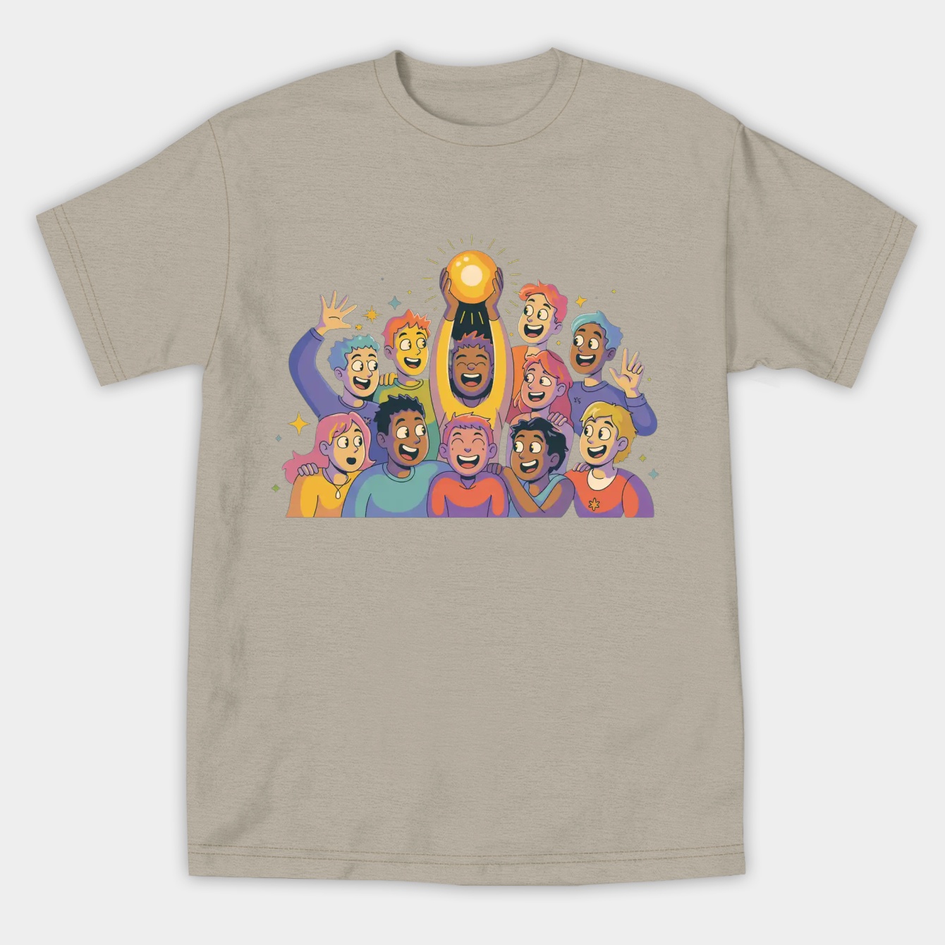 THE WHOLE PARTY Women's Athletic Performance T-Shirt