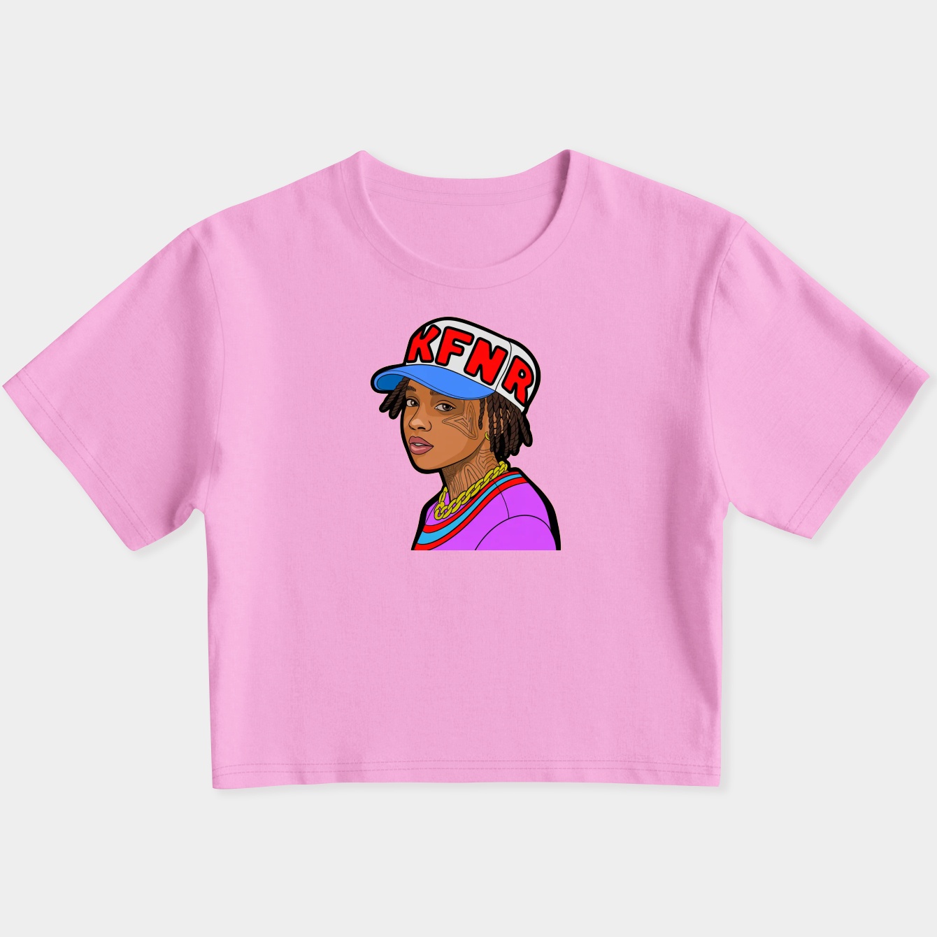 Guvvi Women's Slim Fit Baby Tee