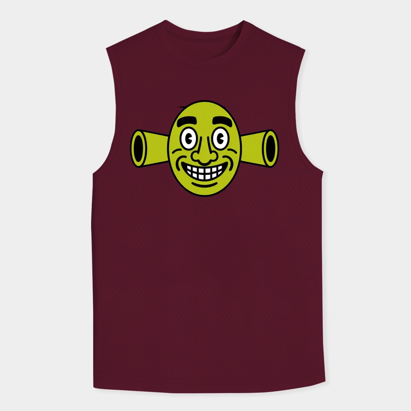 Bisexual shrek flag Men's Big & Tall Tank Top
