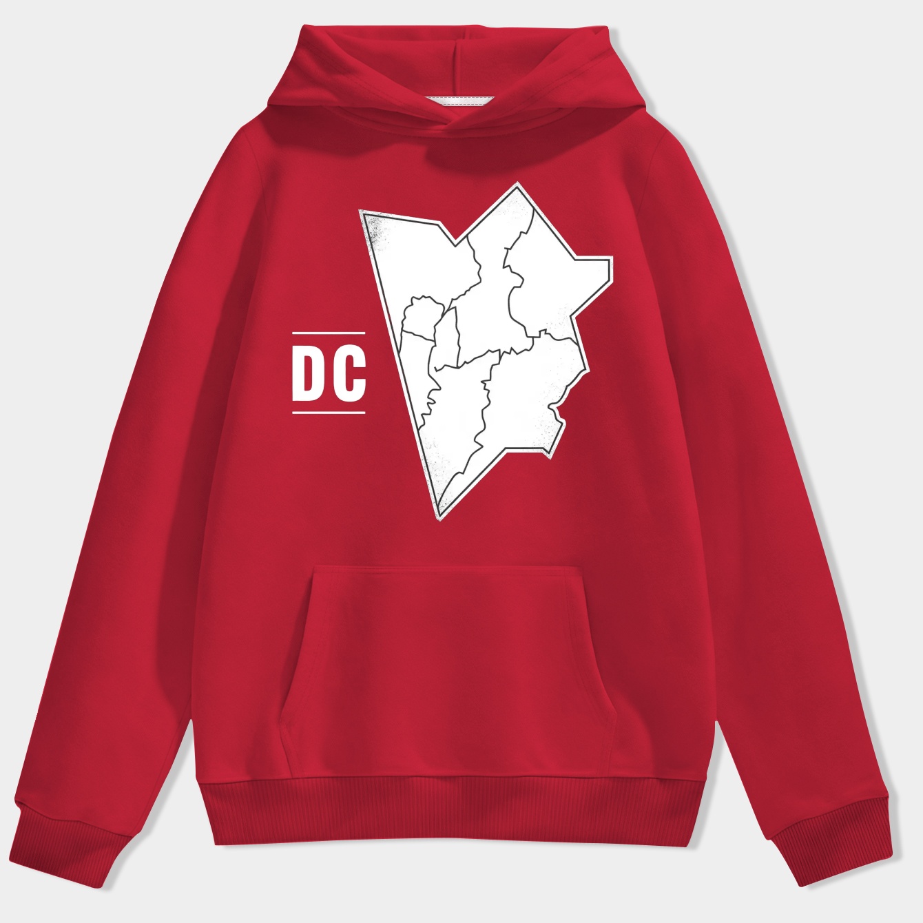 DC Outline Men's Hoodie