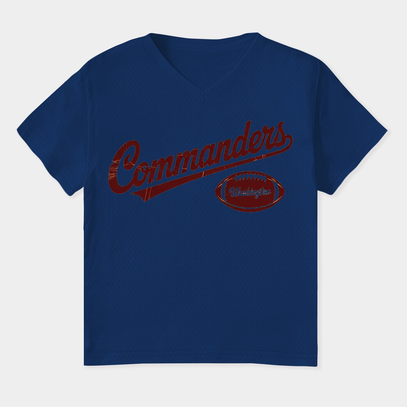 Retro Commanders Washington Women's Plus Size V-Neck T-Shirt