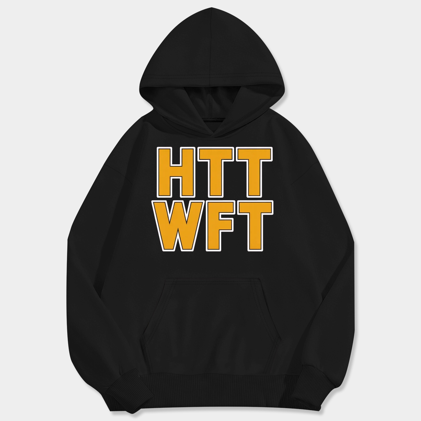 HTTWFT Burgundy Men's Big & Tall Hoodie