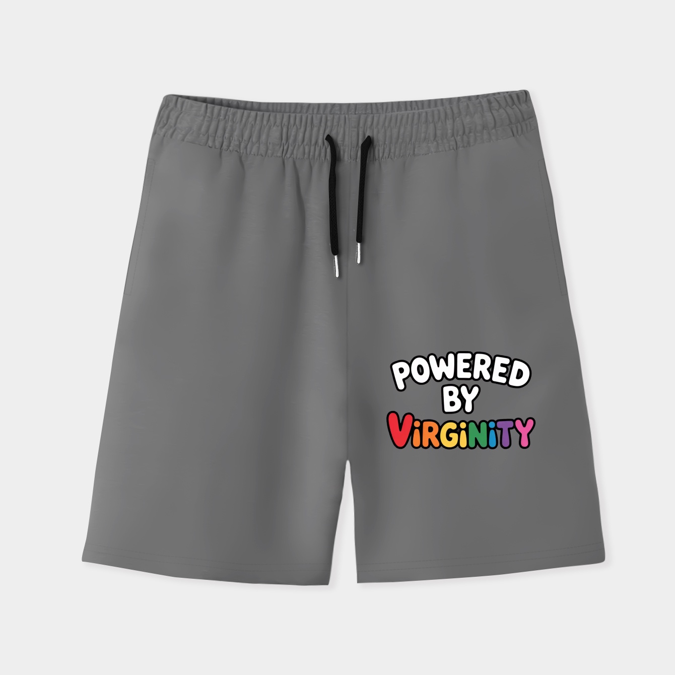 Powered By Virginity Men's Quick-Dry Athletic Shorts