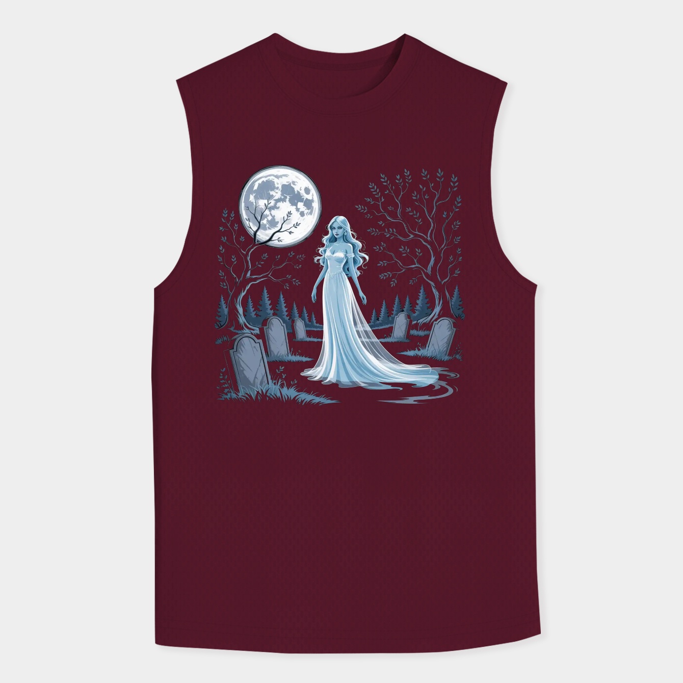 Corpse Bride Long Men's Tank Top