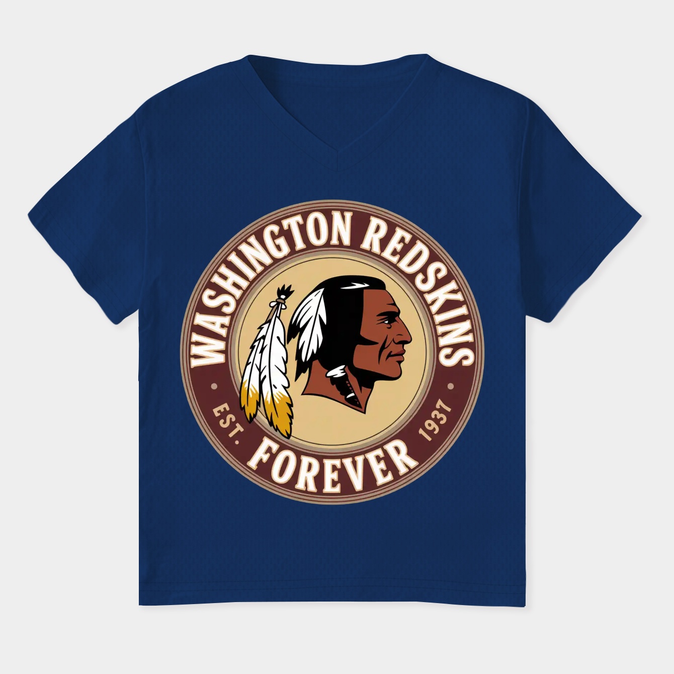 Washington Commanders Women's Plus Size V-Neck T-Shirt