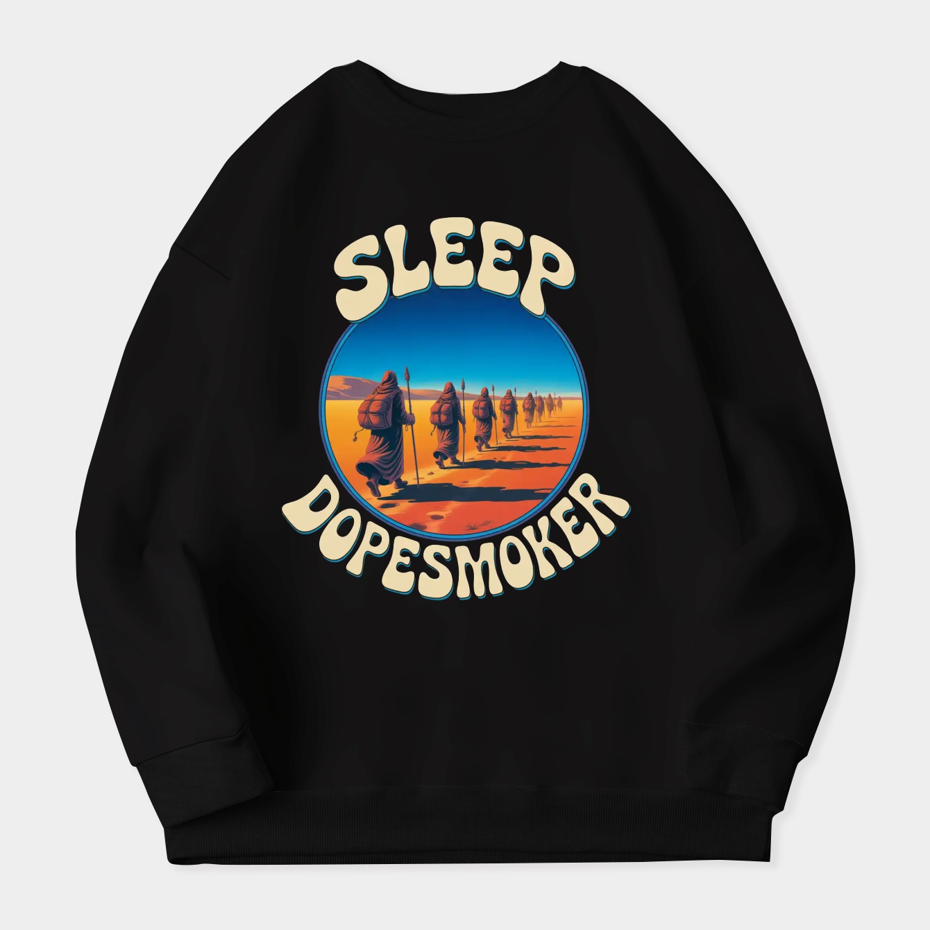 Sleep Stoner Metal Band - Album Cover Dopesmoker / Version 2 (Outline & transparent)