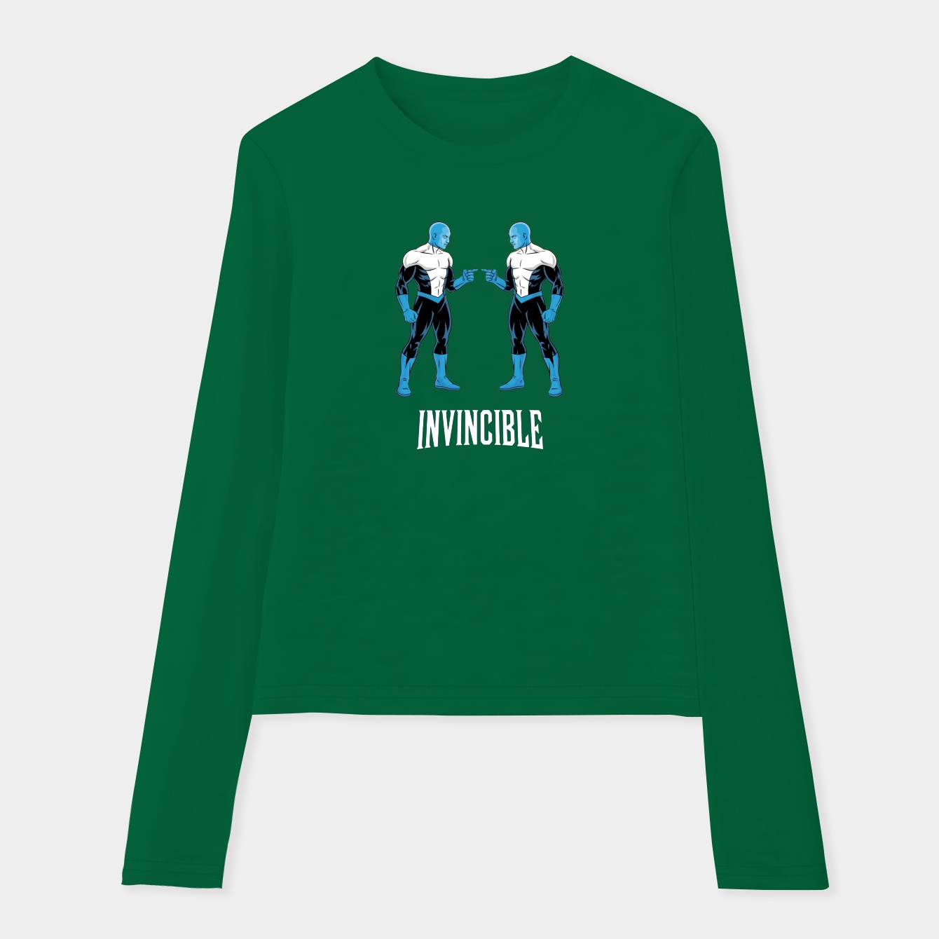 Invincible Poster Women's Soft Long Sleeve T-Shirt