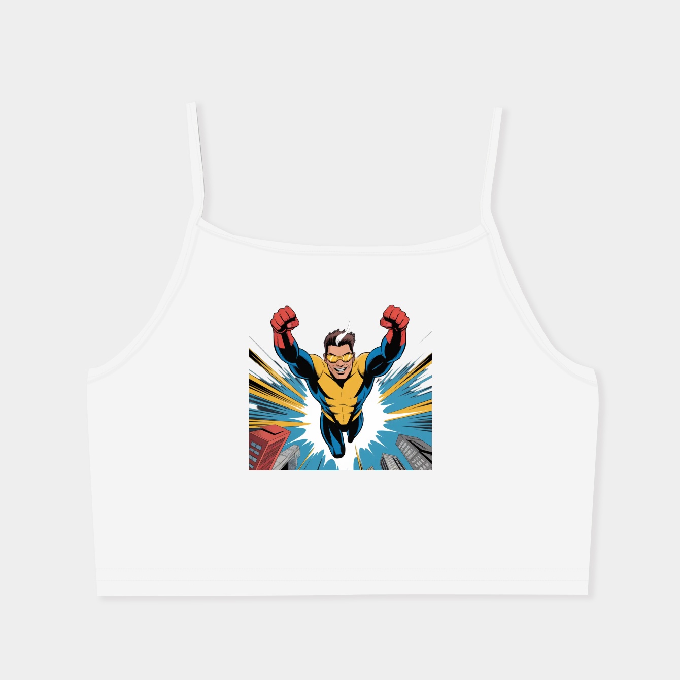 invinciblefly Women's  Spaghetti Strap Tank Top