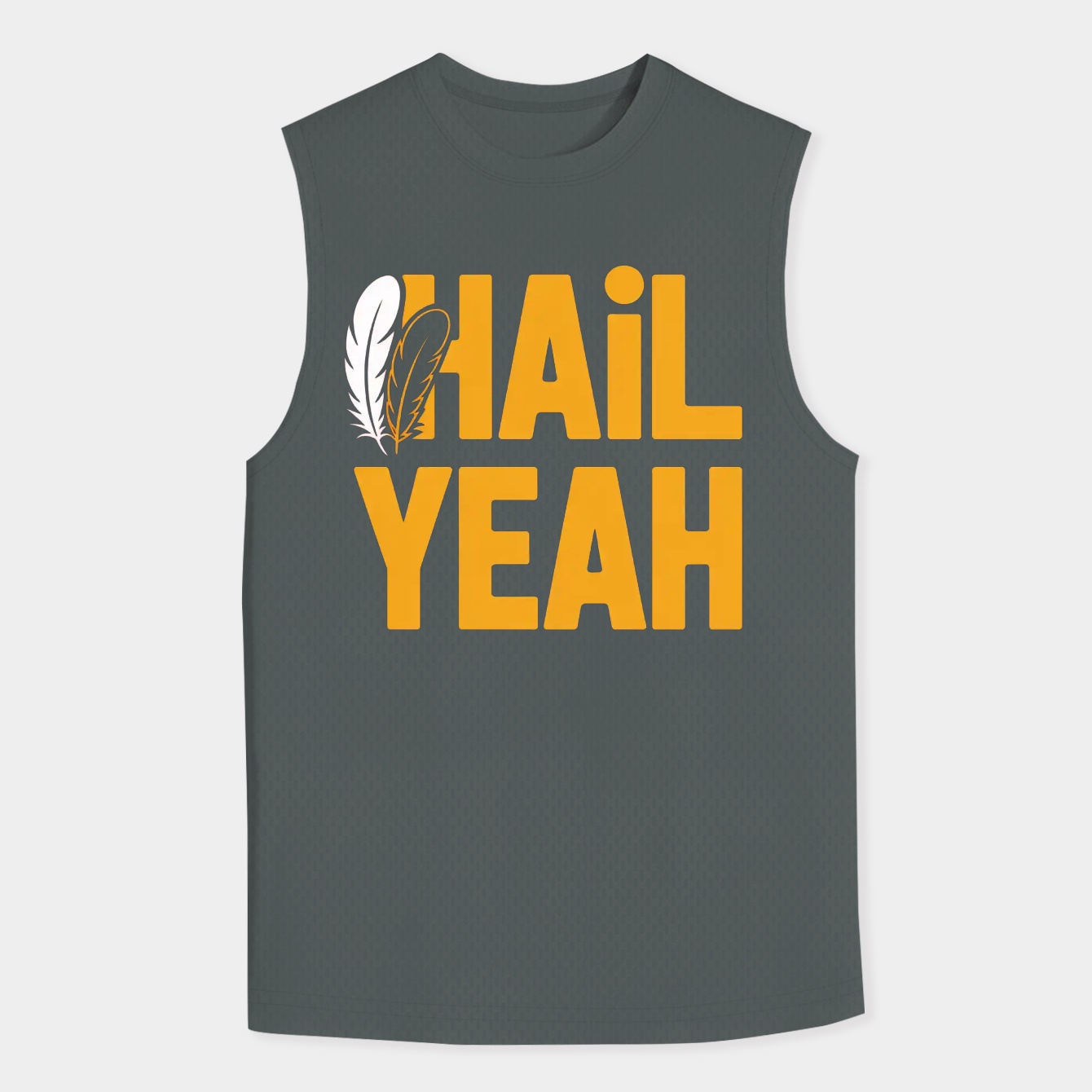 Hail Yeah Bold Statement Men's Big & Tall Tank Top