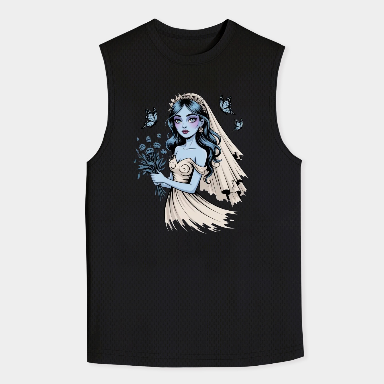 Bbw corpse bride Men's Tank Top