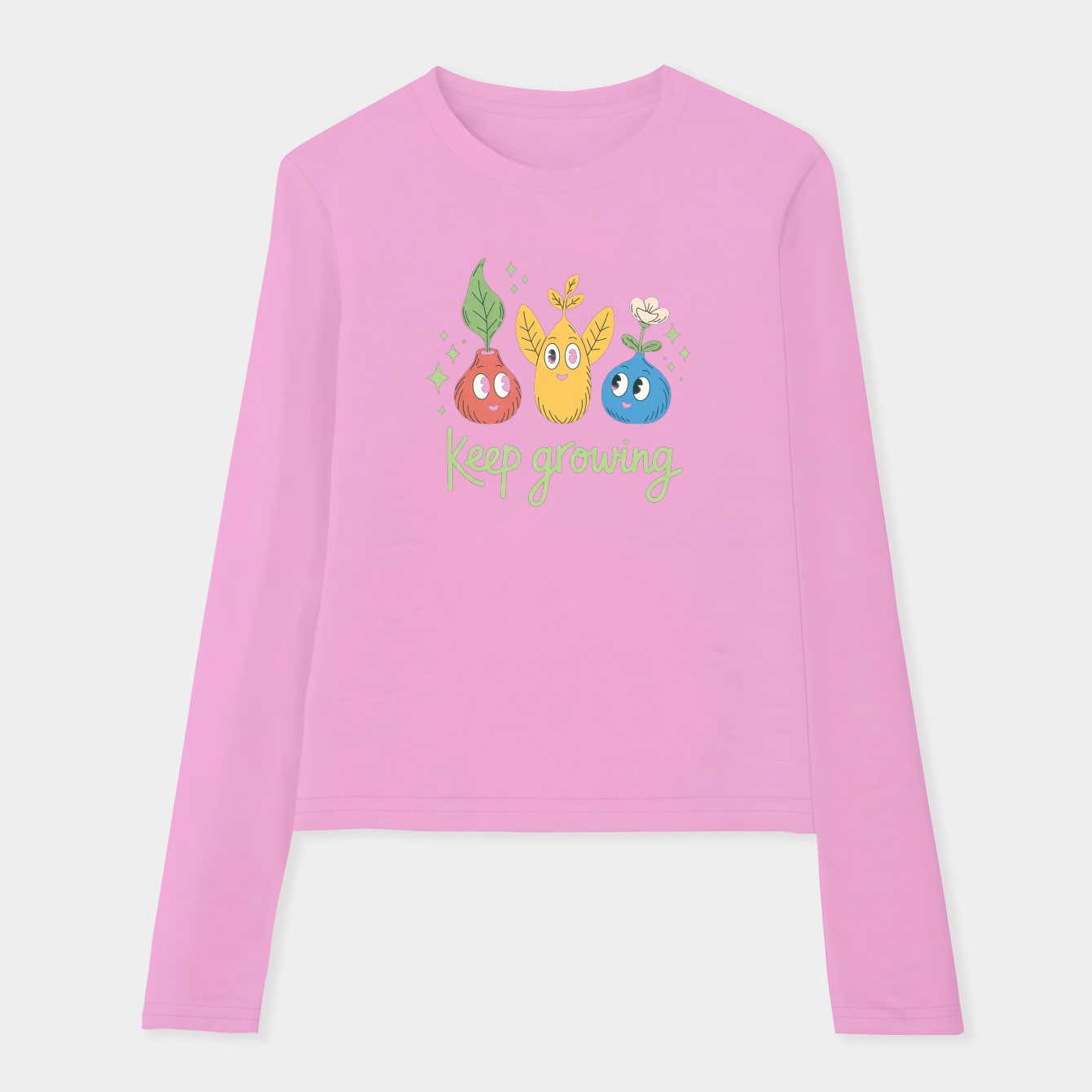 Keep Growing Women's Soft Long Sleeve T-Shirt