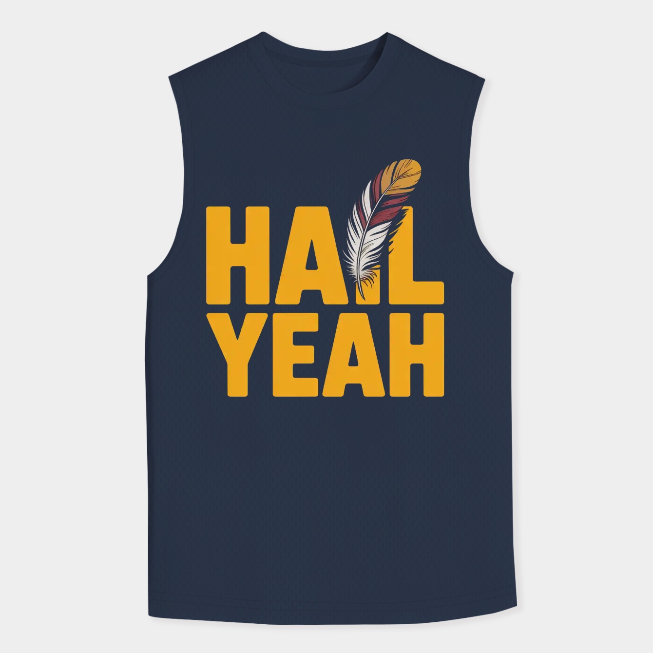 Hail Yeah Bold Statement Men's Big & Tall Tank Top