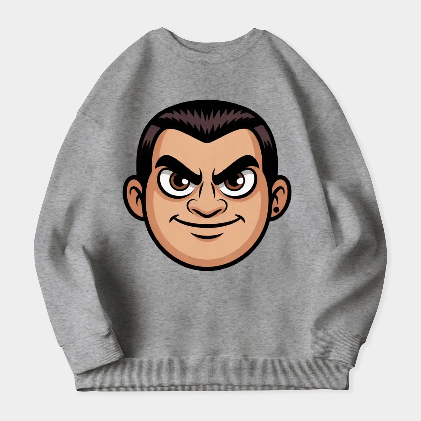 Confident expression luz Women's Crewneck Sweatshirt