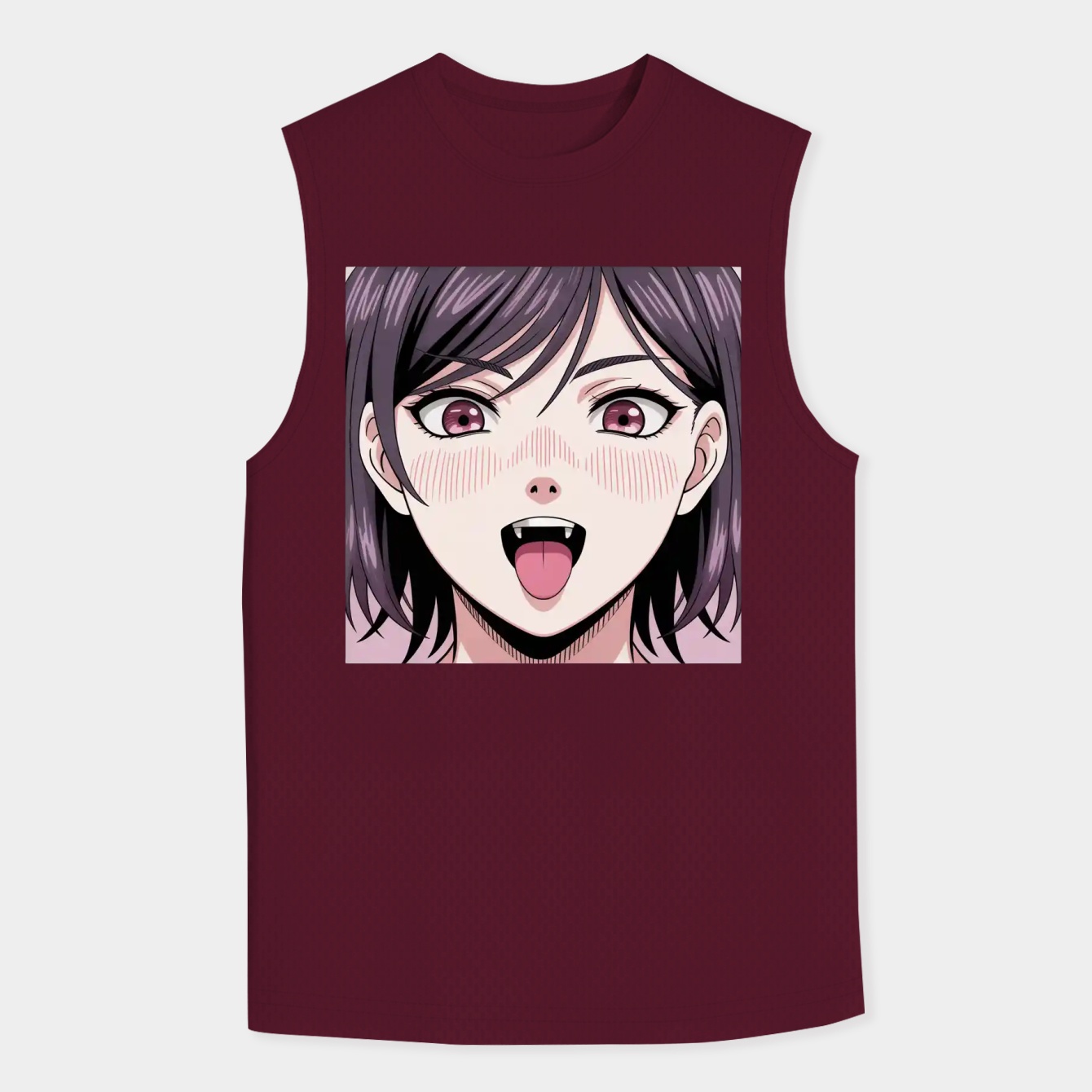 Ahegao Men's Big & Tall Tank Top