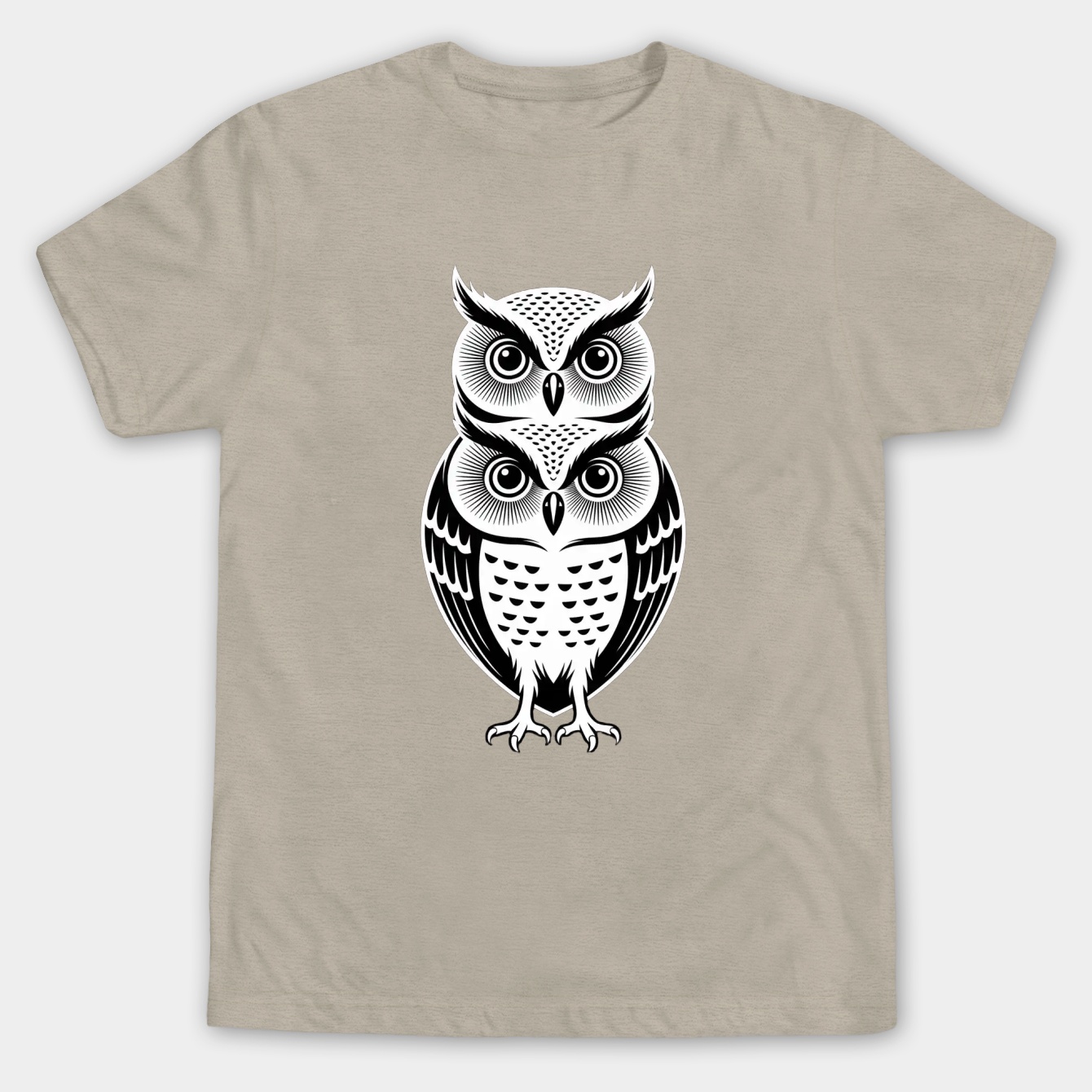 Double Owl Men's Big & Tall T-shirt
