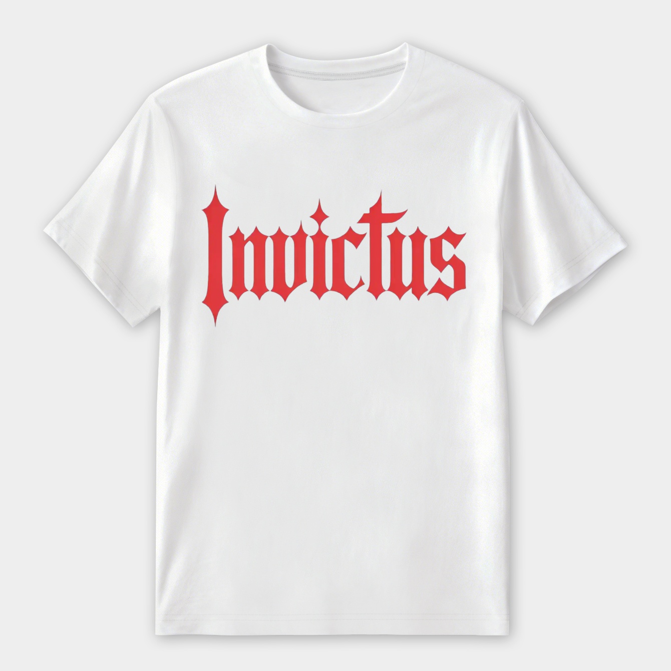 Invictus Bold Red Gothic Women's Premium Soft T-Shirt