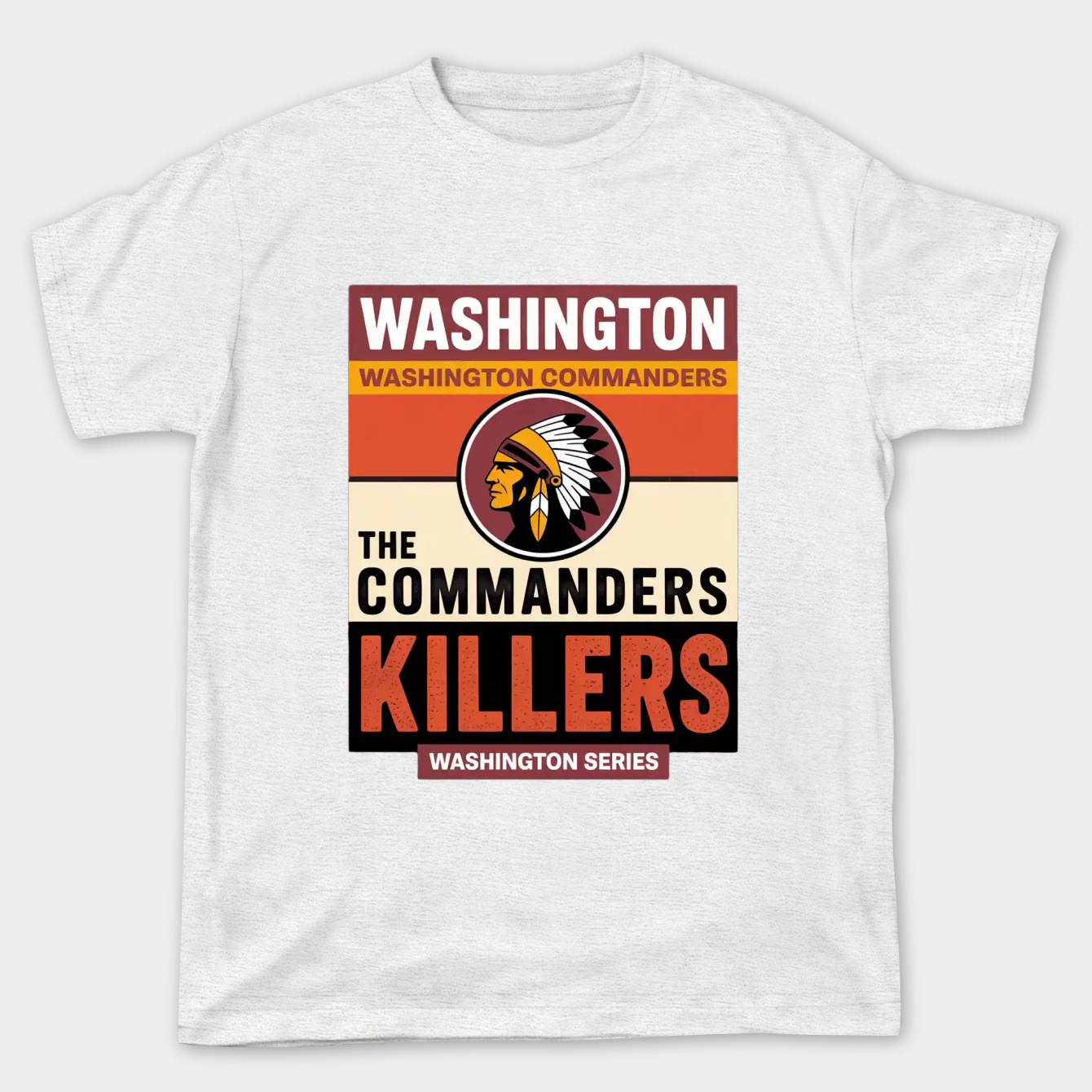 Commanders Killers Washington Series Women's Plus Size T-shirt