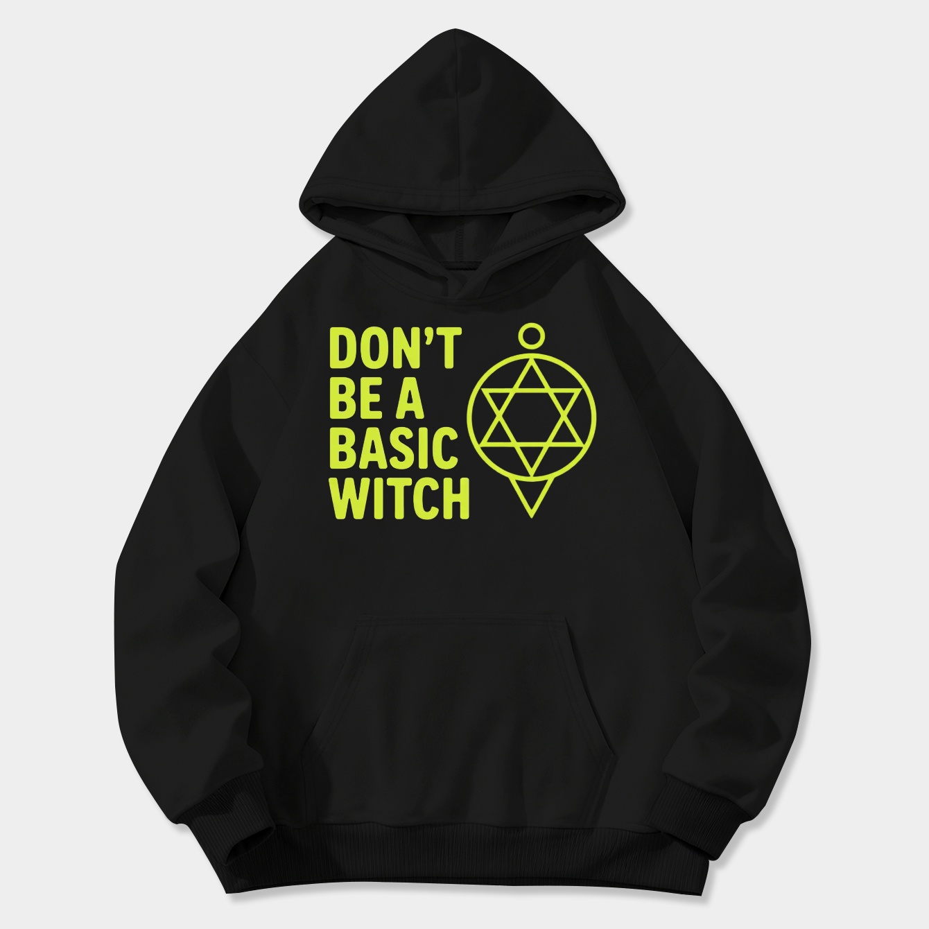 Don't Be A Basic Witch Women's Plus Size Hoodie