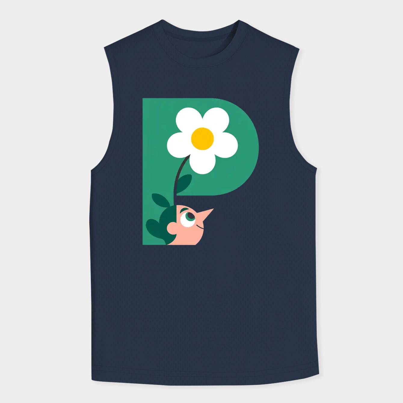 Pikmin Logo Men's Big & Tall Tank Top
