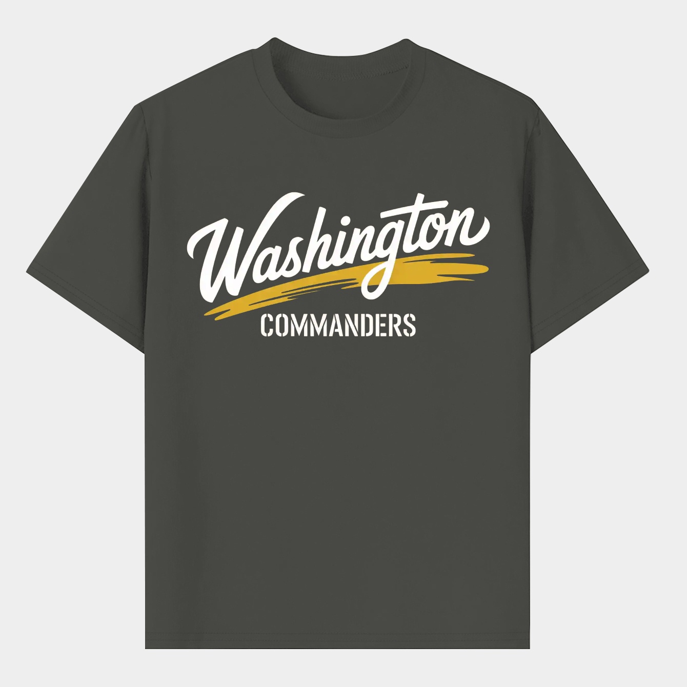 Sleek Commanders Script Men's T-Shirt