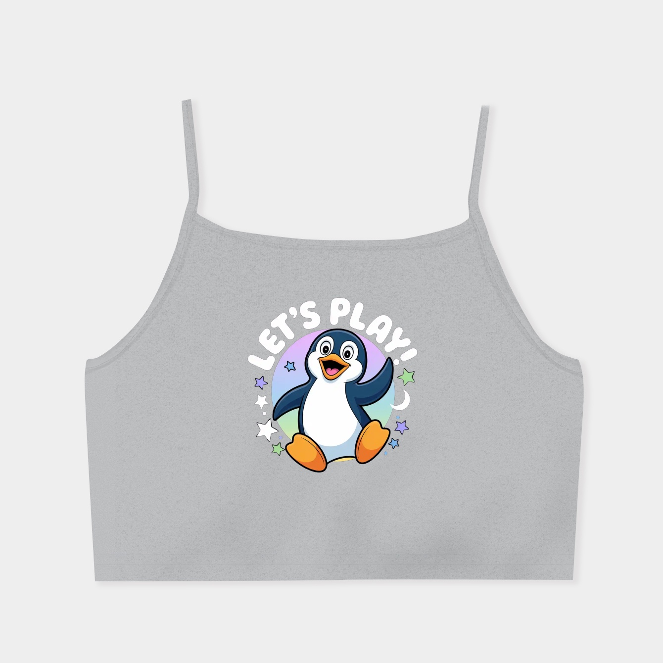 Let's Play! Women's Spaghetti Strap Tank Top