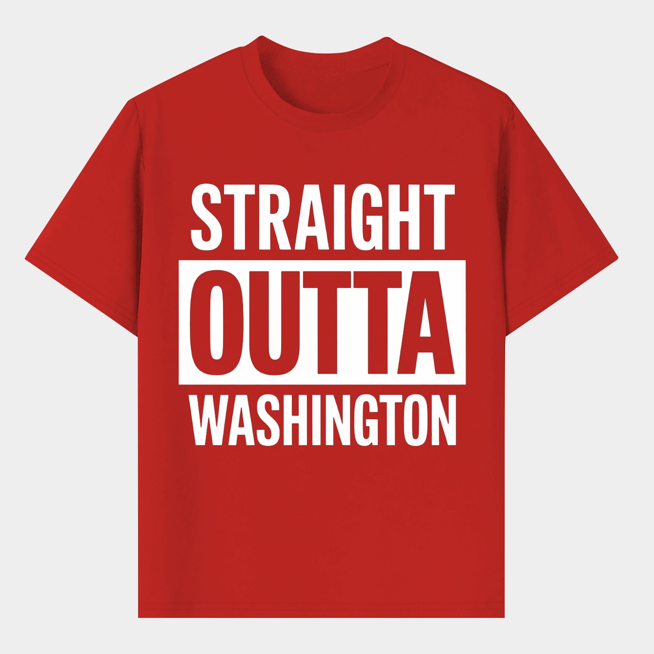 Straight Outta Washington Men's T-Shirt