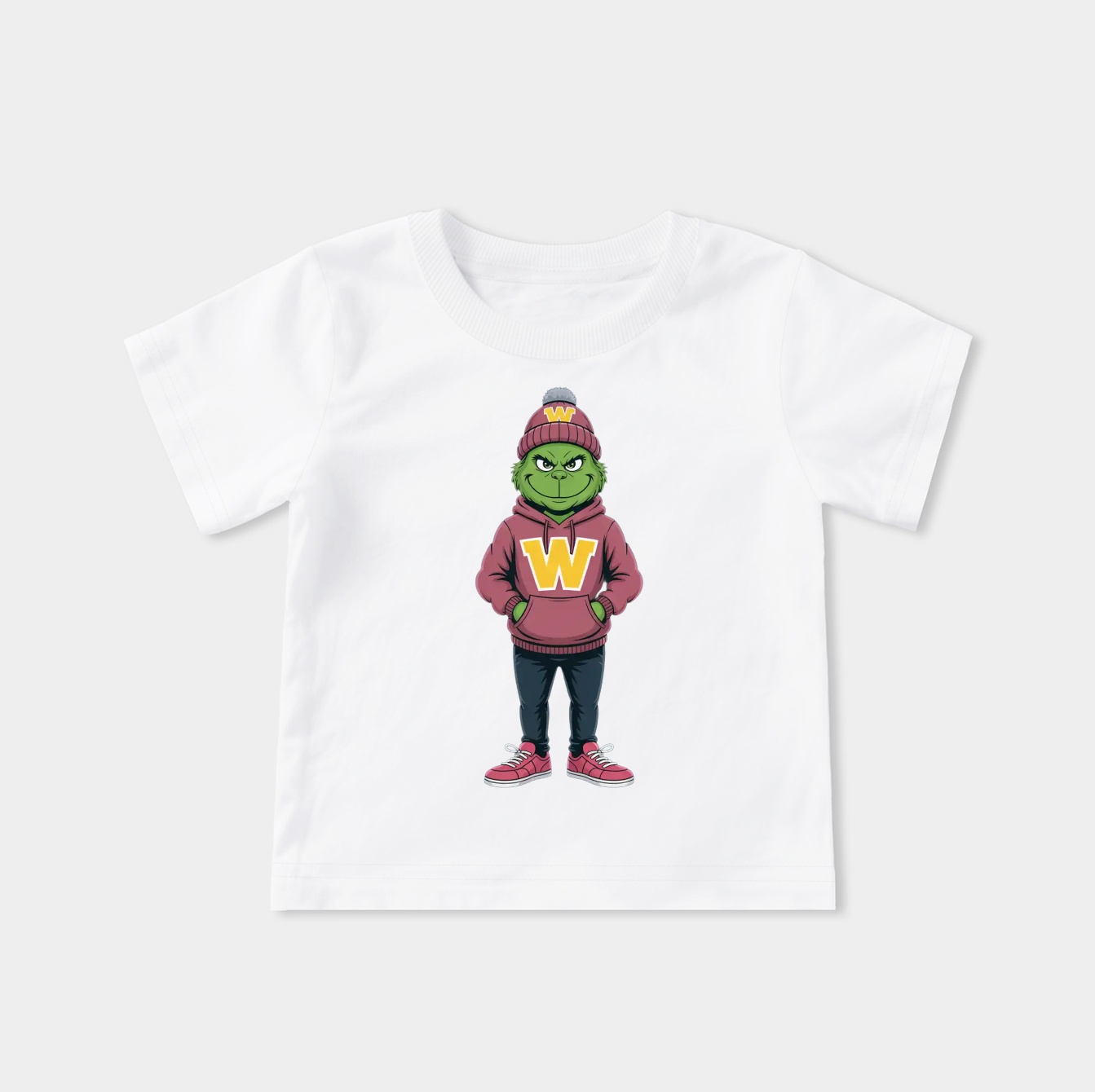 Grinch Player Washington Commanders Youth Classic T-Shirt
