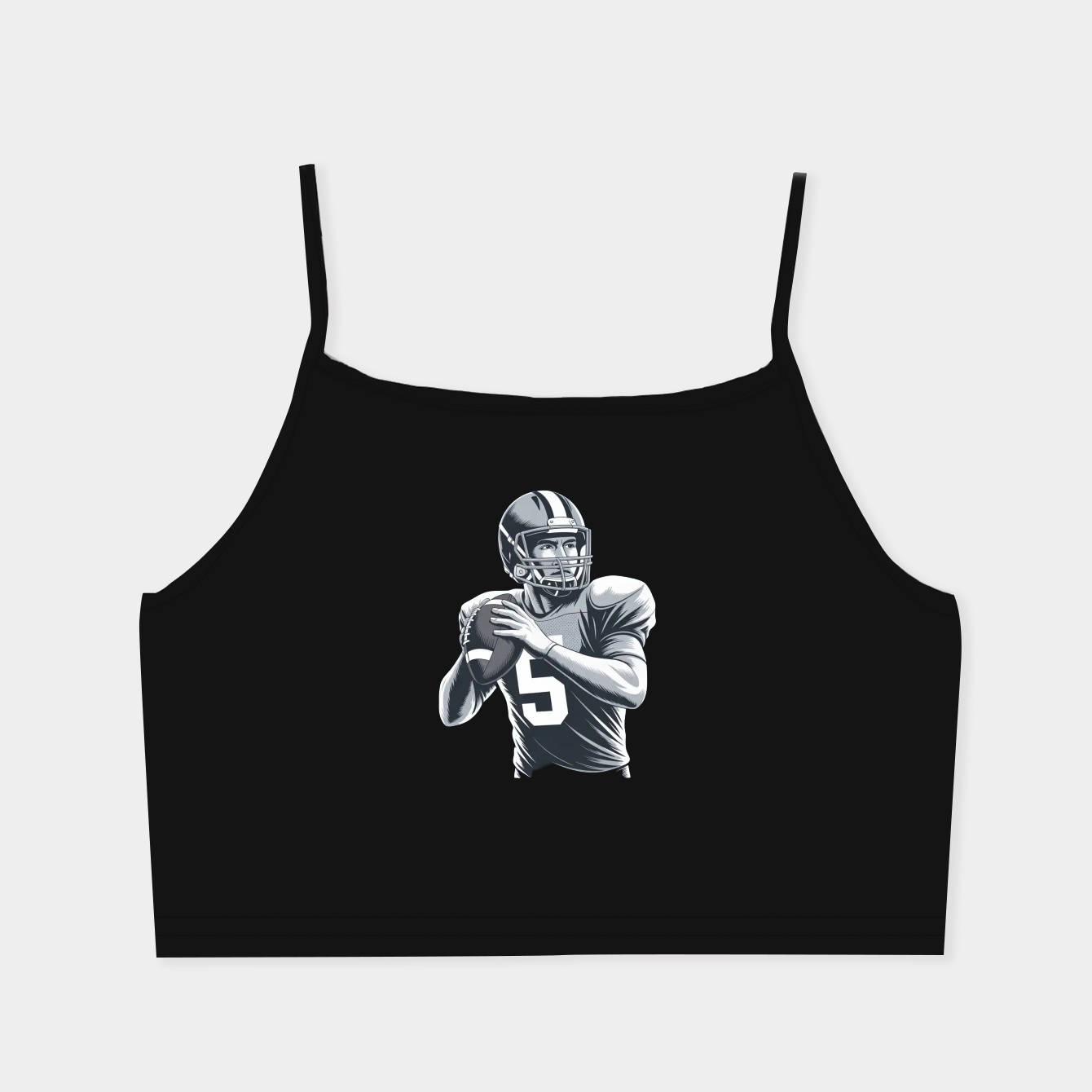 Retro Jayden Daniels Women's  Spaghetti Strap Tank Top