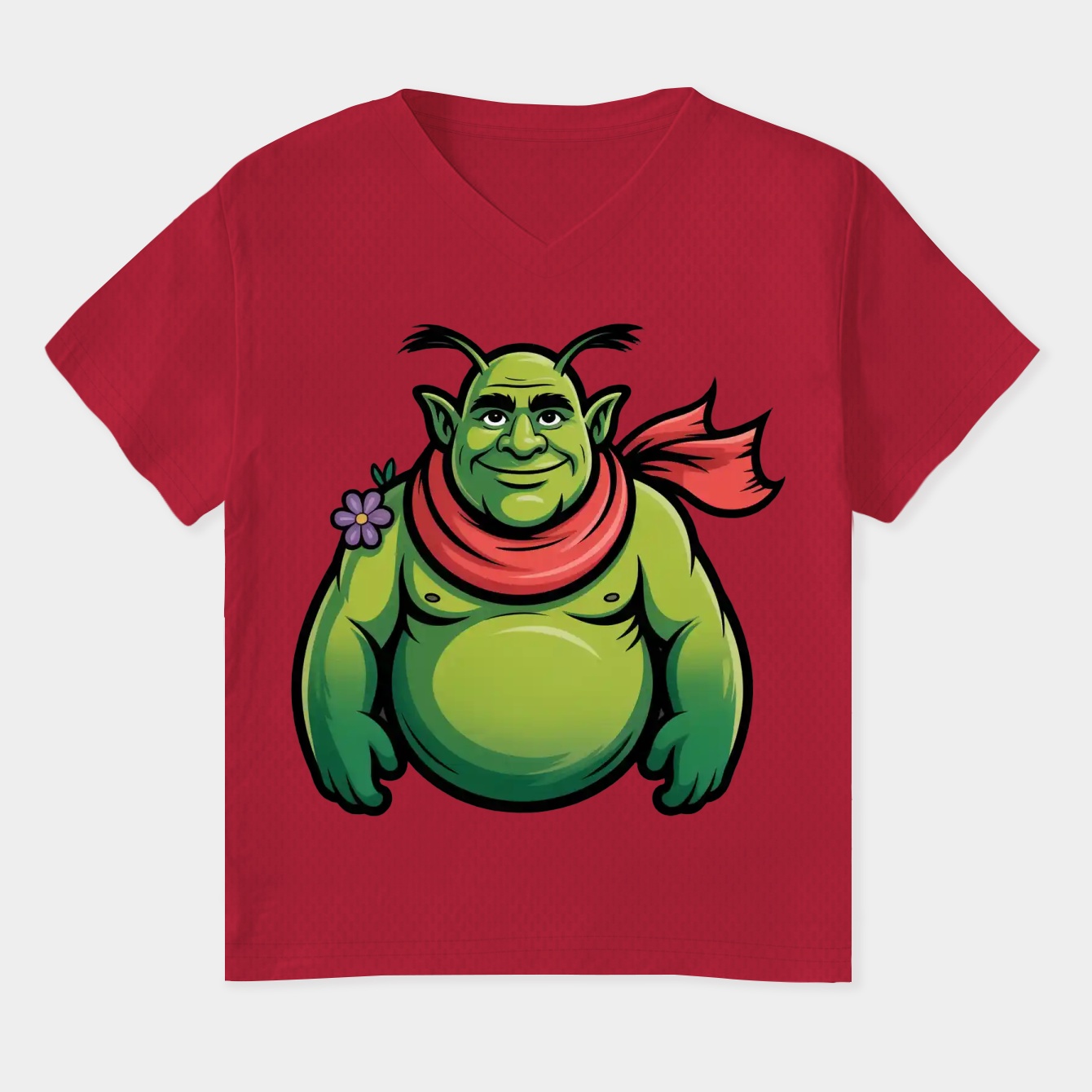 meme shrek Women's Plus Size V-Neck T-Shirt
